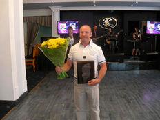 Красноярск. Награждение в номинации &laquo;Лучший тренер&raquo;.